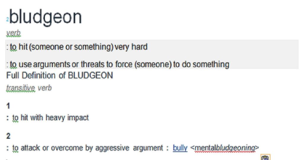 Definition from Merriam-Webster Dictionary Online