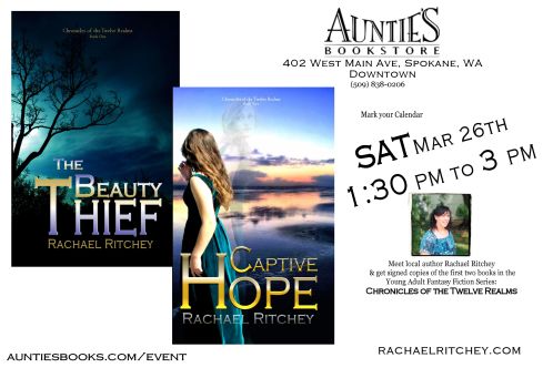 Aunties signing poster